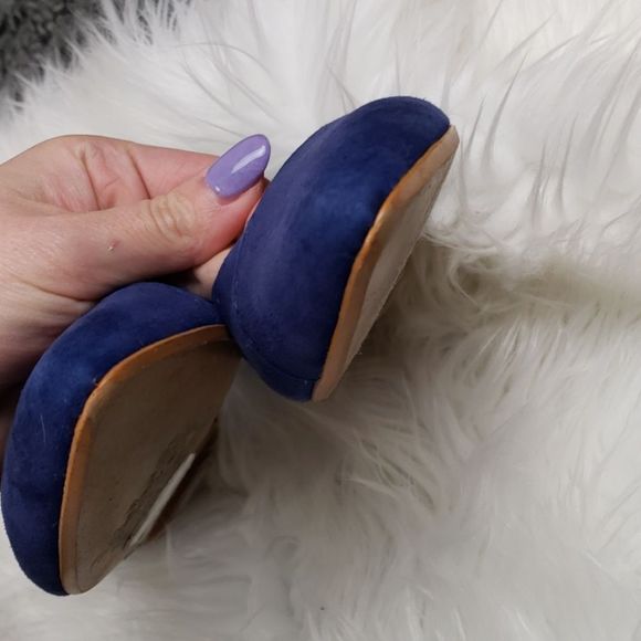 Joe's Jeans blue suede flats - Picture 7 of 7